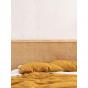 Linen House Nimes Linen Quilt Cover Set | Single | Chai