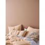 Linen House Nimes Linen Quilt Cover Set | Double | Nude