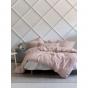 Linen House Nimes Linen Quilt Cover Set | Double | Rose