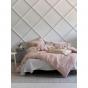 Linen House Nimes Linen Quilt Cover Set | Queen | Rose