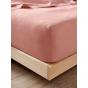 Linen House Nimes Linen Fitted Sheet 50cm | King | Rosette
