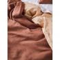 Linen House Nimes Linen Quilt Cover Set | Double | Rust