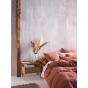 Linen House Nimes Linen Quilt Cover Set | Double | Rust