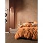 Linen House Nimes Linen Quilt Cover Set | Double | Terracotta