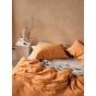 Linen House Nimes Linen Quilt Cover Set | King | Terracotta