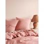 Linen House Nimes Linen Quilt Cover Set | Super King | Rosette 