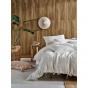 Linen House Abigail Quilt Cover Set | Queen | White 