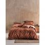 Linen House Adalyn Quilt Cover Set | King | Pecan