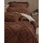 Linen House Adalyn Quilt Cover Set | Queen | Pecan