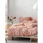 Linen House Adalyn Quilt Cover Set | Queen | Peach