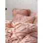 Linen House Adalyn Quilt Cover Set | Queen | Peach