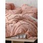 Linen House Adalyn Quilt Cover Set | Queen | Peach