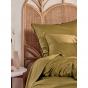 Linen House Nara Bamboo Cotton Quilt Cover Set | Queen | Bronze