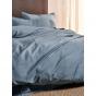 Linen House Nara Quilt Cover Set | Single | Bluestone