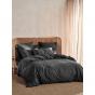 Linen House Nara Quilt Cover Set | Single | Charcoal