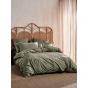 Linen House Nara Quilt Cover Set | Double | Moss 