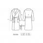 Linen House Plush Robe | Fits Most | Charcoal