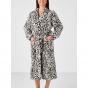 Linen House Plush Robe | Fits Most | Leopard