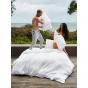 Linen House Elysian Quilt Cover Set | King | White