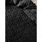 Linen House Heath Quilt Cover Set | Queen | Black 