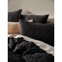 Linen House Heath Quilt Cover Set | Single | Black 