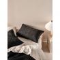 Linen House Heath Quilt Cover Set | Single | Black 