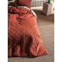 Linen House Heath Quilt Cover Set | Double | Rust 
