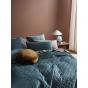 Linen House Heath Quilt Cover Set | Double | Teal 