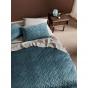 Linen House Heath Quilt Cover Set | King | Teal 