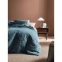 Linen House Heath Quilt Cover Set | King | Teal 
