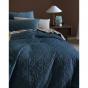 Linen House Heath Quilt Cover Set | Queen | Teal