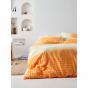 Linen House Basque Quilt Cover Set | King | Marigold
