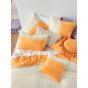 Linen House Basque Quilt Cover Set | Queen | Marigold 