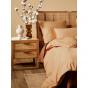 Linen House Terra Organic Cotton Caramel Quilt Cover Set | Single