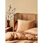 Linen House Terra Organic Cotton Caramel Quilt Cover Set | Single