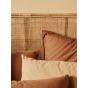 Linen House Terra Organic Cotton Pecan Quilt Cover Set | Queen