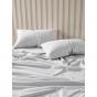 Linen House Landyn Flannelette Sheet Set | Single | Smoke