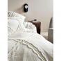 Linen House Heather Quilt Cover Set | Queen | White
