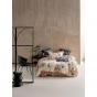 Linen House Gwyneth Quilt Cover Set | Super King | Peach