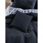 Linen House Osmond Quilt Cover Set | Double | Slate 