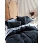 Linen House Osmond Quilt Cover Set | Queen | Slate