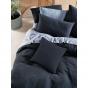 Linen House Osmond Quilt Cover Set | Single | Slate