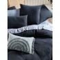 Linen House Osmond Quilt Cover Set | Single | Slate