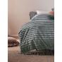 Linen House Dunaway Quilt Cover Set | Double | Petrol