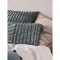 Linen House Dunaway Quilt Cover Set | Double | Petrol