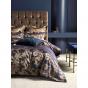 Linen House Verity Quilt Cover Set | Super King | Navy
