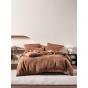 Linen House Lila Quilt Cover Set | King | Pecan