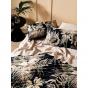Linen House Harlow Quilt Cover Set | Double | Black 