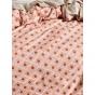 Linen House Aida Quilt Cover Set | Queen | Coral