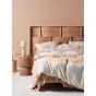 Linen House Eisha Quilt Cover Set | Queen | Sand 